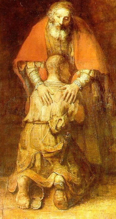 Le retour du fils prodigue - Rembrandt (vers 1667)